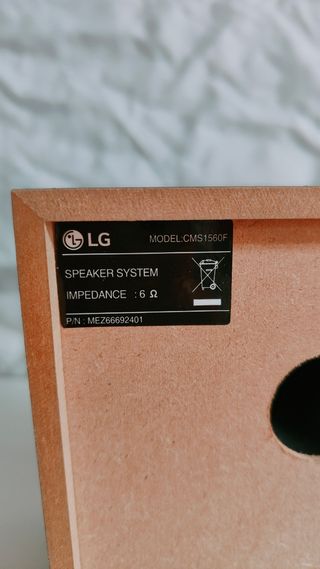 ALTAVOCES HIFI LG CMS 1560F 17507806