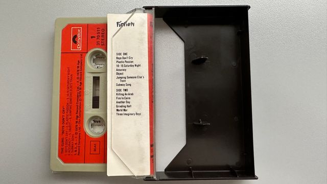 The Cure Cassette Boys Don't Cry Edicion Española