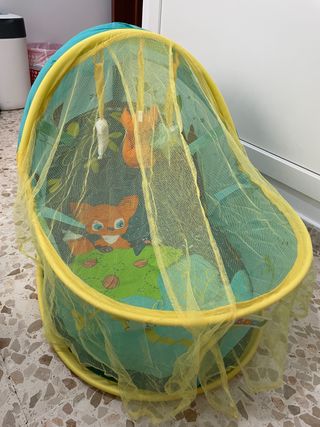 Cuna portátil para bebés para playa y piscina