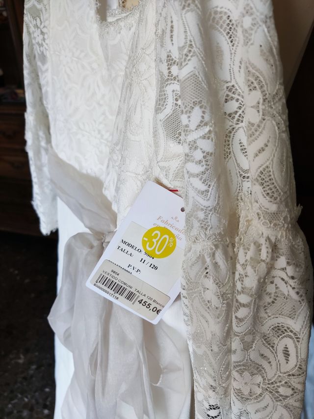 Vestido de Comunión para Niña Celín Carmy 