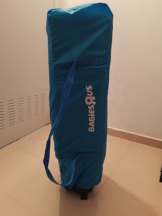 Cuna de viaje de dos alturas