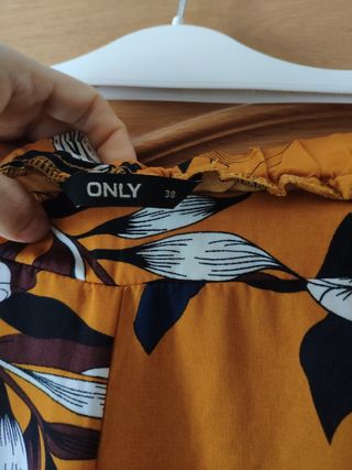 Pantalón palazzo fluido Only