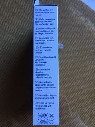 Malla mosquitera para ventanas