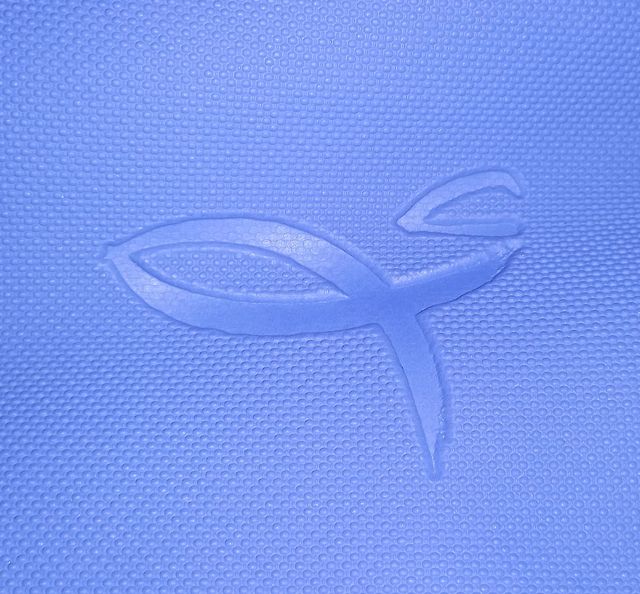 Bolso - Maleta con 2 ruedas. Azul.