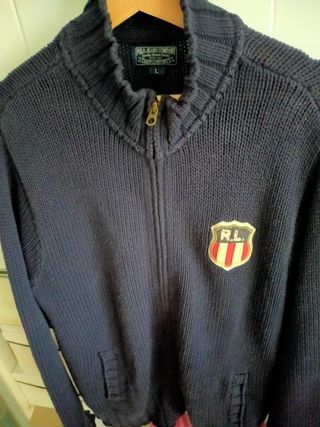 Ralph Lauren Chaqueta algodón/cachemira Talla L 