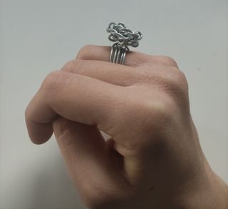 Anillo de rosa.