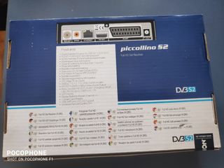 Decodificador satelite EDISON PICCOLLINO S2