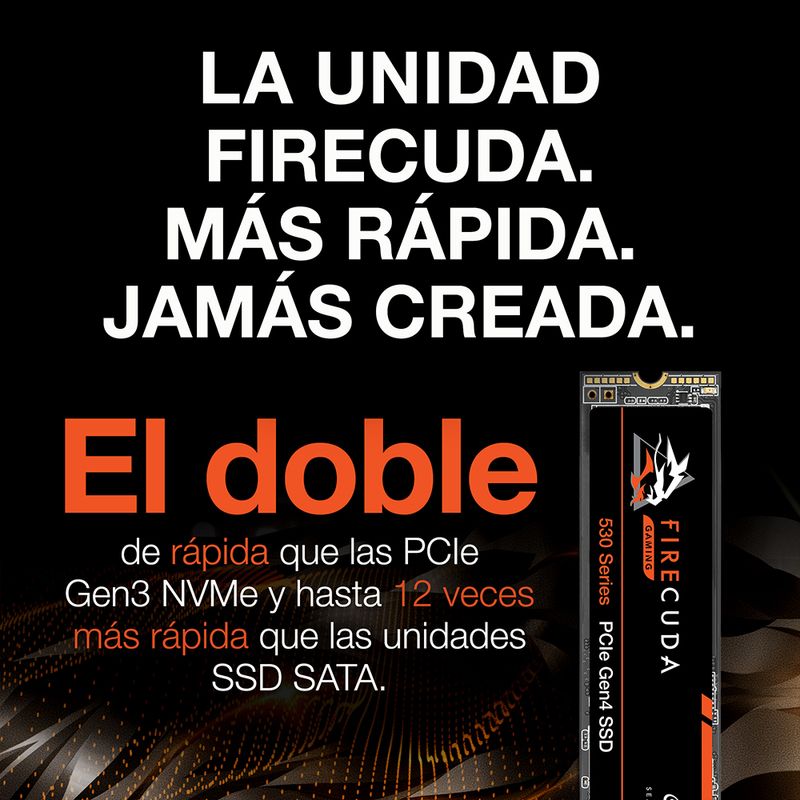 Seagate FireCuda 530 1TB PCIe4.0 M.2 NVMe afbeelding 7