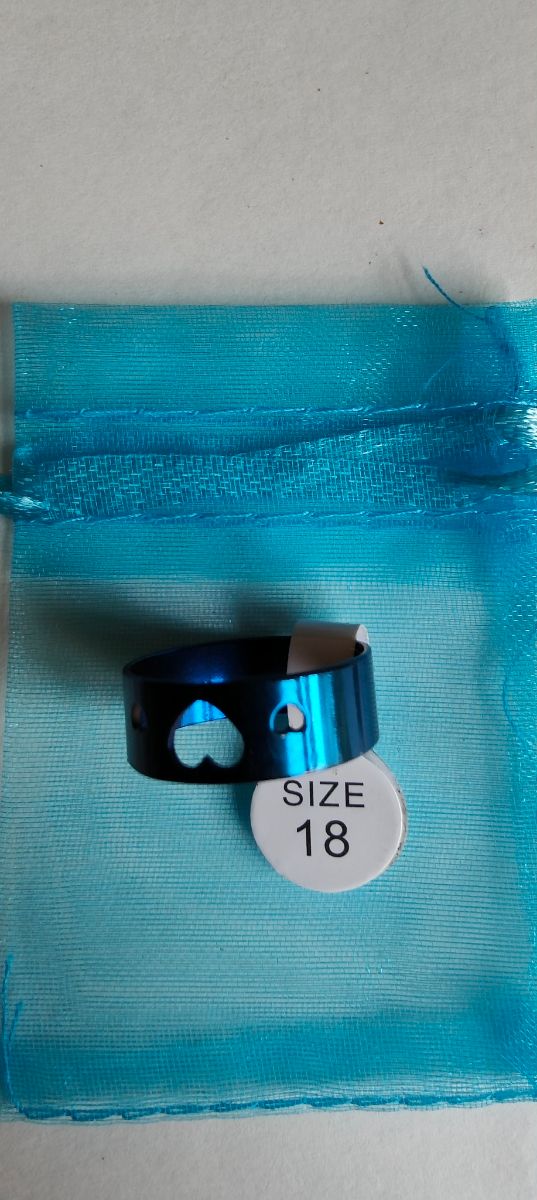 Anillo Acero Inox Medida 18