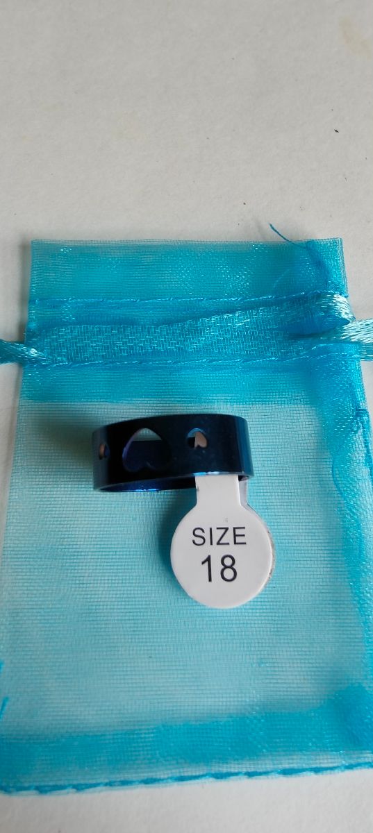 Anillo Acero Inox Medida 18