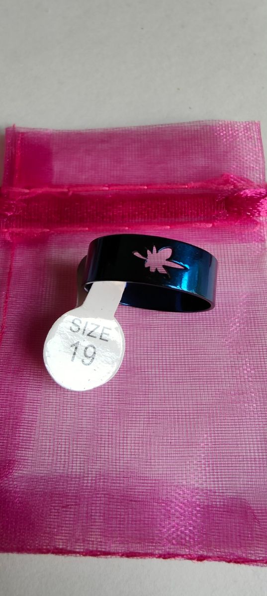 Anel em Aço Inoxidável Tamanho 19