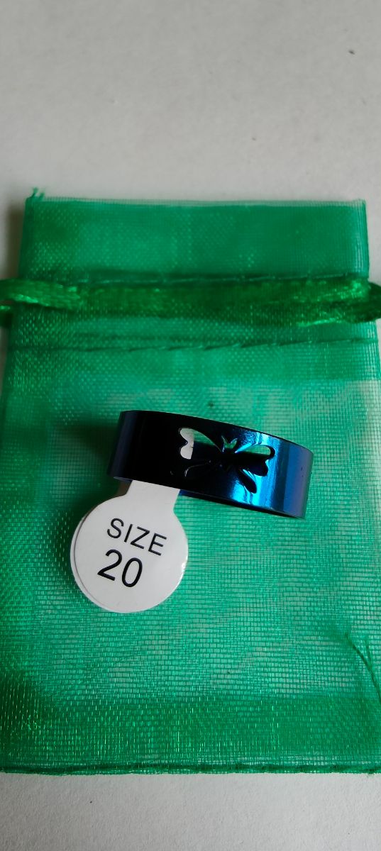 Anillo Acero Inox Medida 20