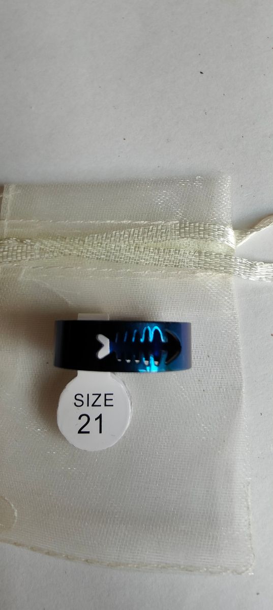 Anillo Acero Inox Medida 21