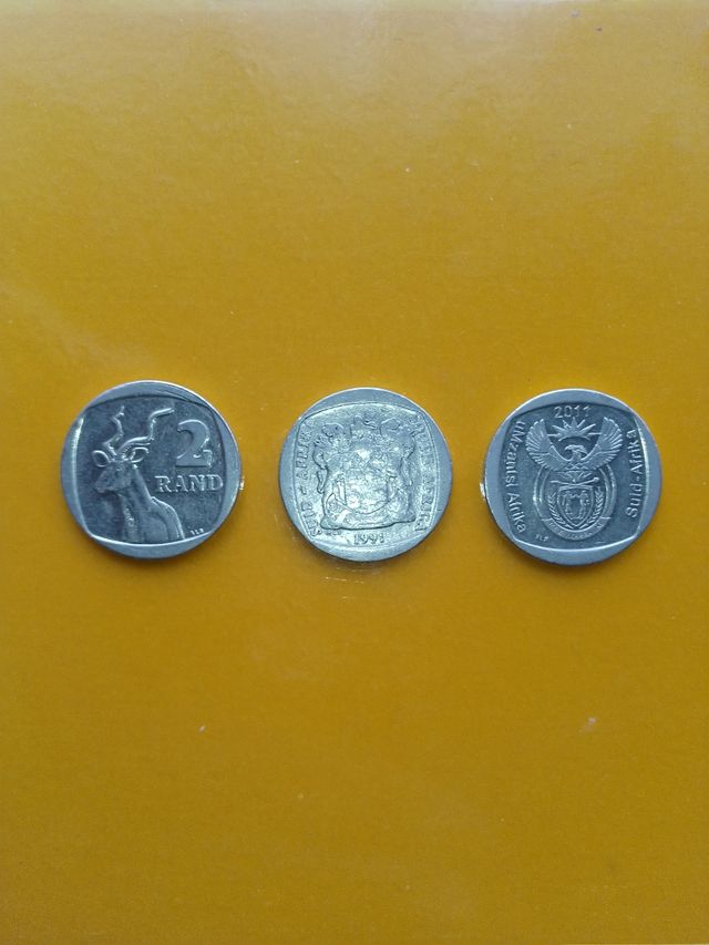 Sudafrica 2 Rand monete
