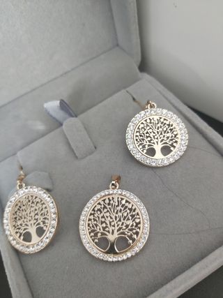 Parure donna albero della vita Max Mara senza logo