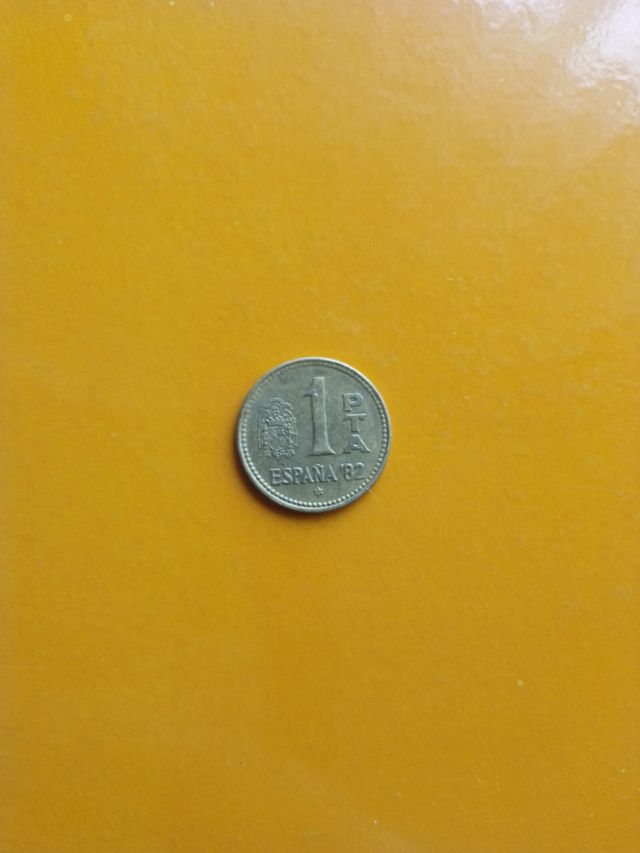 monete 1 Pta de España 82