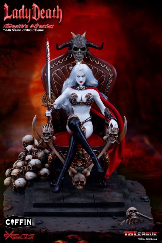 Phicen Tbleague Lady Death + trono