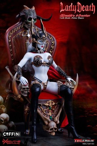 Phicen Tbleague Lady Death + trono