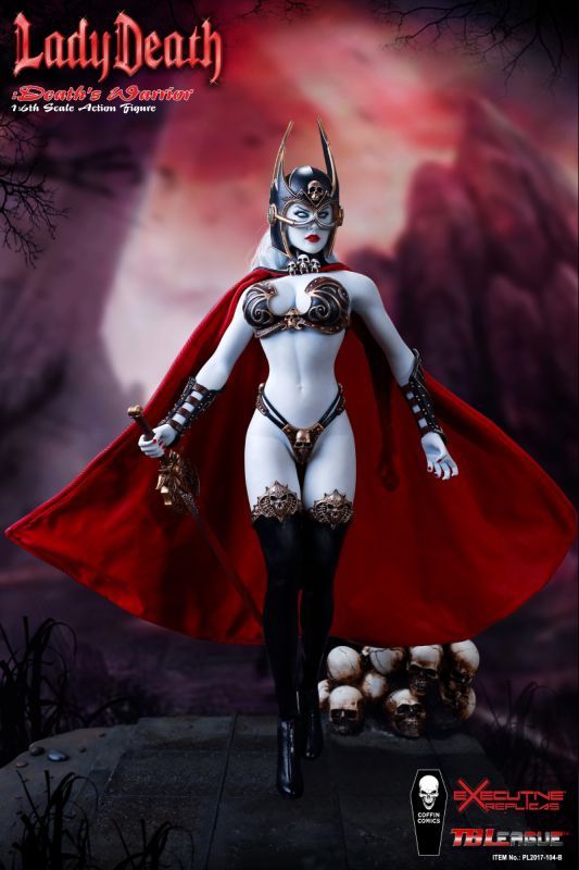 Phicen Tbleague Lady Death + trono