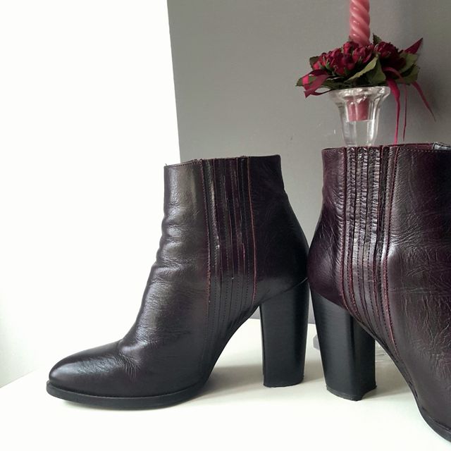 Botines Piel Zara n°39