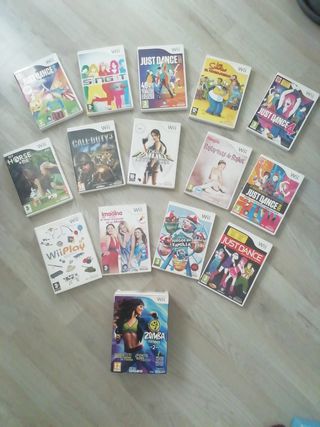 PACK de WII con juegos