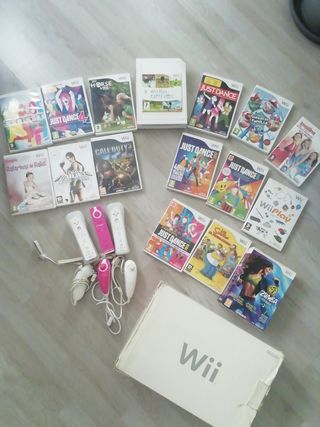 PACK de WII con juegos