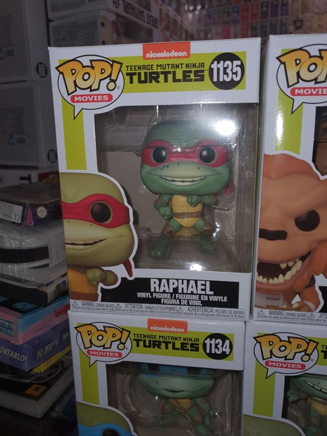 Funkos tortugas ninjas..