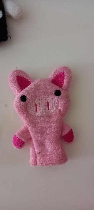 6 marionetas de dedo