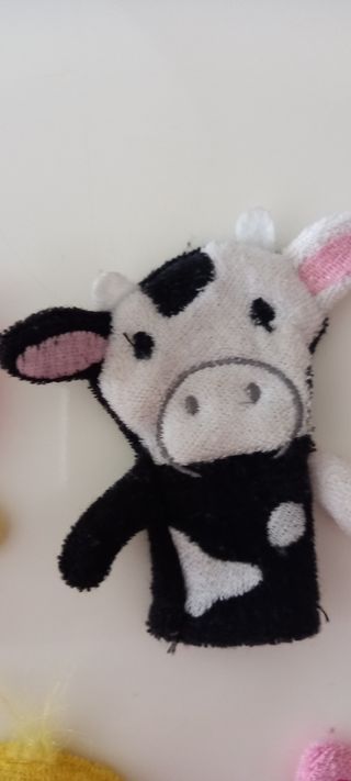 6 marionetas de dedo