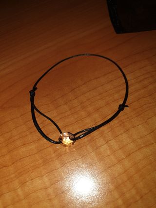 Pulsera  Swarovski  cristal y cuerda ESTRENAR