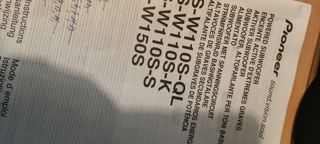 Amplificador Pioneer Multichanel Receiver VSX-D512