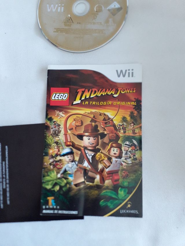 Juego Wii Lego indiana Jones la trilogía