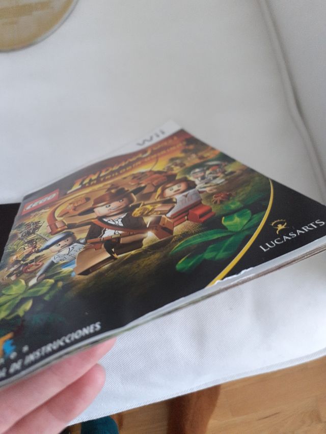 Juego Wii Lego indiana Jones la trilogía