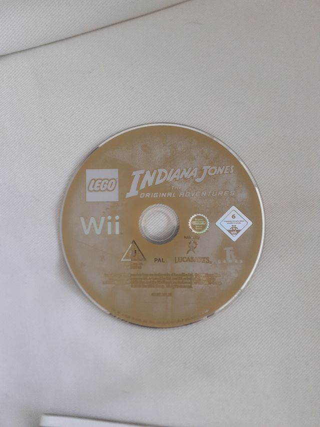 Juego Wii Lego indiana Jones la trilogía