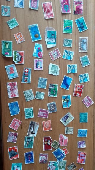 coleccion extensa de sellos