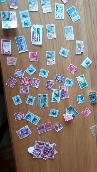 coleccion extensa de sellos