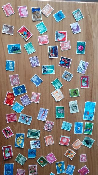 coleccion extensa de sellos