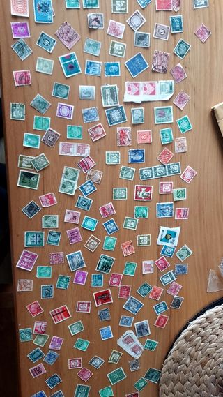 coleccion extensa de sellos