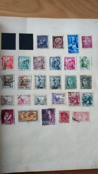 coleccion extensa de sellos