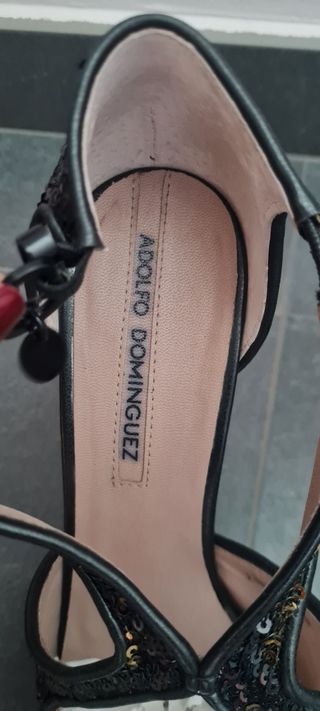 Sandalias de tacón de Adolfo Dominguez