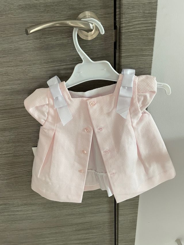 Vestido bebe miranda talla 6 meses
