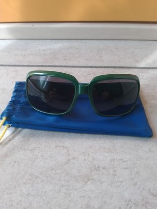 Occhiali da sole Hello Kitty verdi e rosa