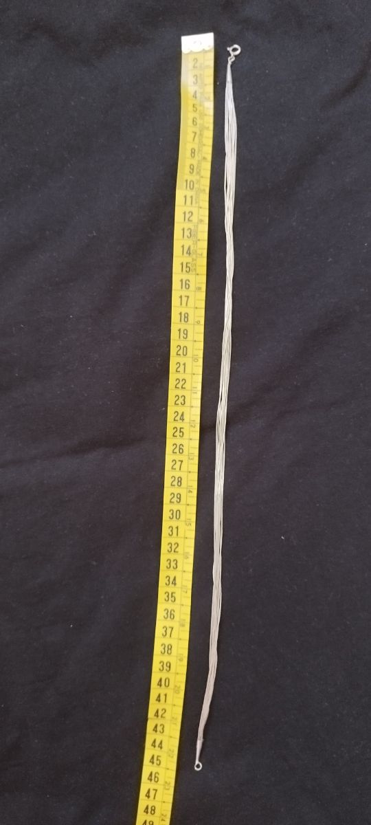 COLLAR Y PENDIENTES DE PLATA LIQUIDA