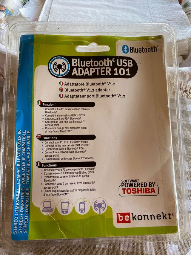 Bluetooth USB Adapter 101 TOSHIBA