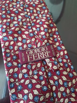 Corbata Giorgio Ferri seda.