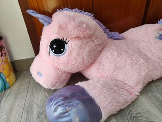 Unicornio y ponis peluche y luz