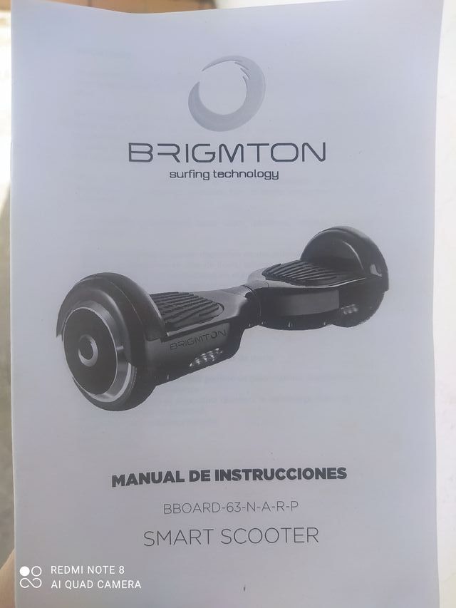 Patín eléctrico BRIGMTON BBOARD 63