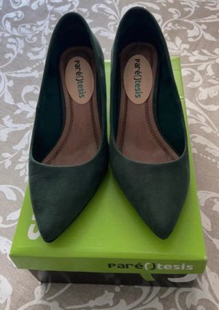 Zapatos verdes