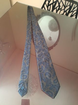 Corbata Red and Blue seda.