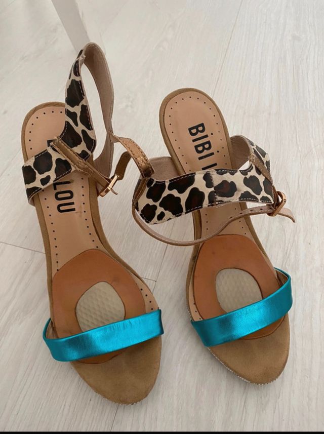 Sandalia tacon bibi Lou talla 36